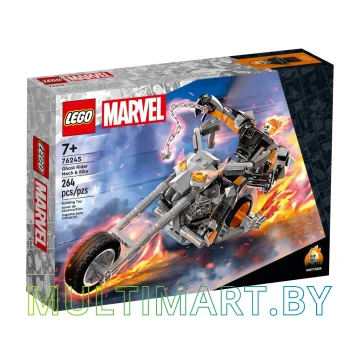 Конструктор LEGO Marvel 76245 Робот и мотоцикл Призрачного Гонщика